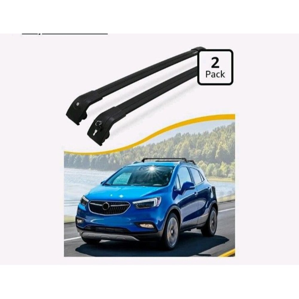 EZREXPM Roof Rack Cross Bars for Buick Encore 2013-2022 Lockable Cargo Carrier